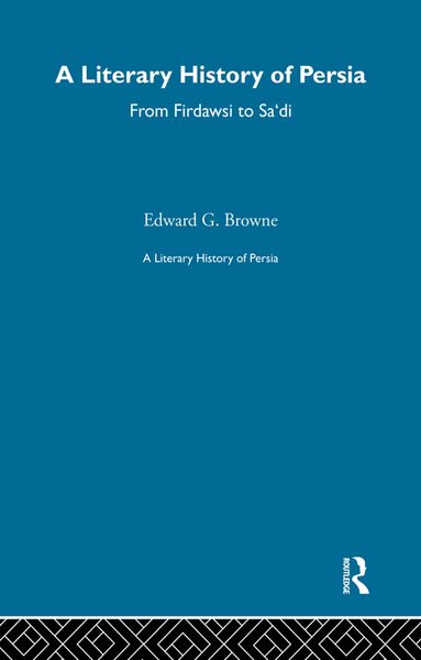 Produktbild: A Literary History of Persia