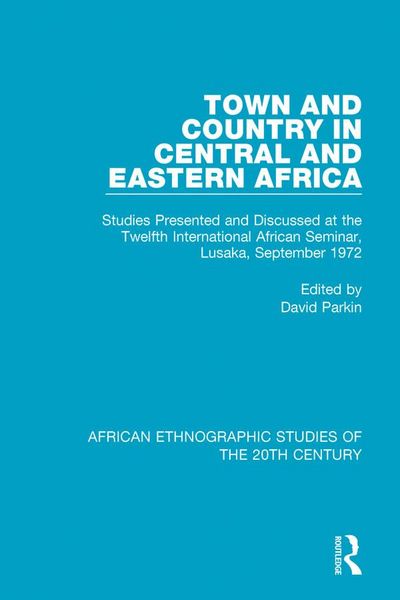 Produktbild: Town and Country in Central and Eastern Africa
