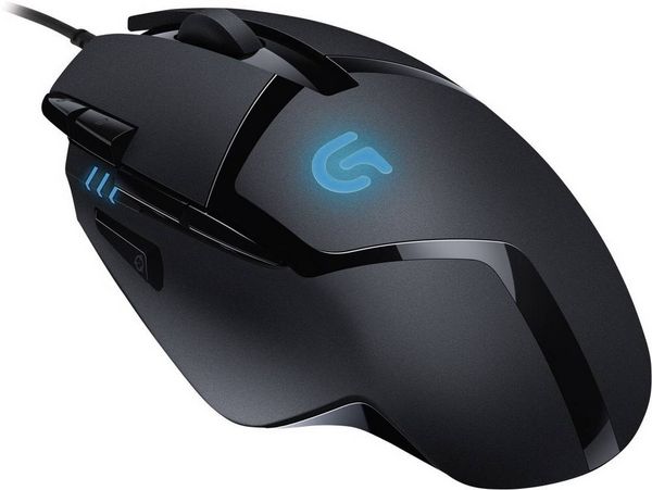 Produktbild: Logitech Gaming G402 Hyperion Fury Gaming-Maus USB Optisch Schwarz 8 Tasten 4000 dpi