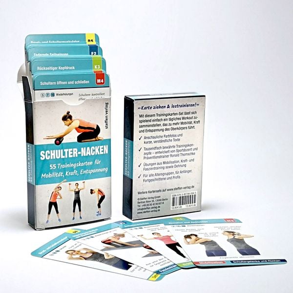 Produktbild: Trainingskarten: Schulter-Nacken