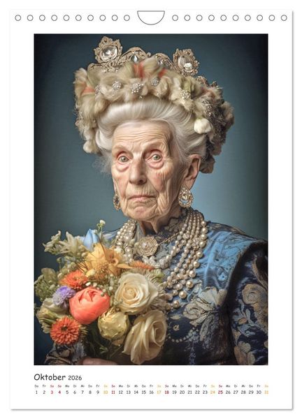 Produktbild: Au&szlig;ergew&ouml;hnliche Portraits (Wandkalender 2026 DIN A4 hoch), CALVENDO Monatskalender