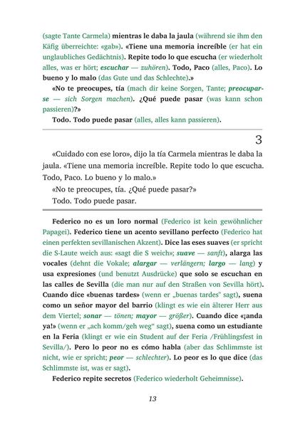 Produktbild: El loro fugitivo de Triana - Spanisch lernen mit lustigen Kurzgeschichten A1-A2 (+ Audio-CD)