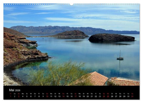 Produktbild: Baja California - Impressionen der mexikanischen Halbinsel (Wandkalender 2026 DIN A2 quer), CALVENDO Monatskalender