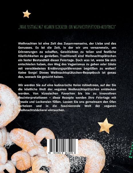 Produktbild: Weihnachtspl&auml;tzchen Rezepte- Vegan