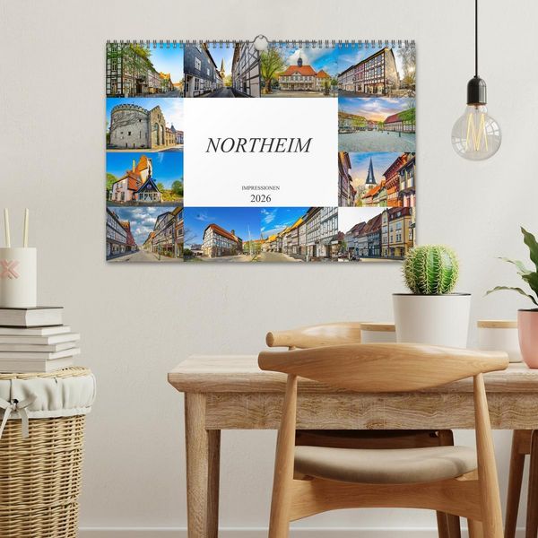 Produktbild: Northeim Impressionen (Wandkalender 2026 DIN A3 quer), CALVENDO Monatskalender