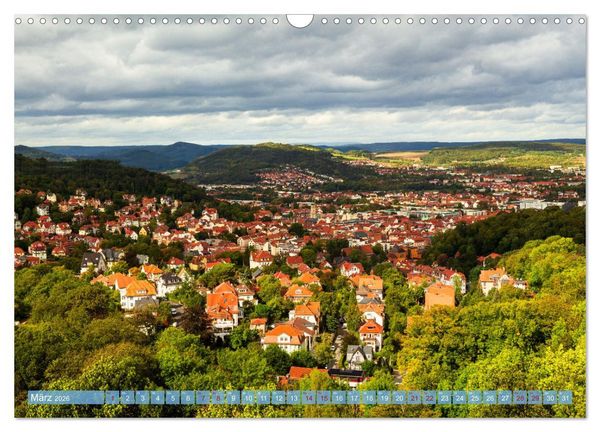 Produktbild: Wartburgstadt Eisenach - Reise durch das sch&ouml;ne Th&uuml;ringen (Wandkalender 2026 DIN A3 quer), CALVENDO Monatskalender