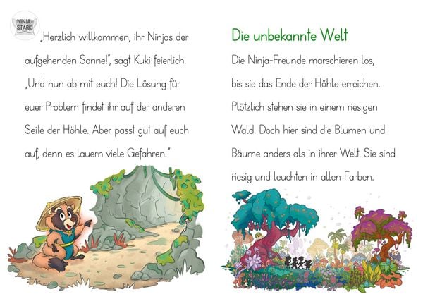 Produktbild: LESEZUG/2. Klasse &ndash; Lesestufe 1: Der Ninja-Schatz