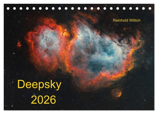 Produktbild: Deepsky 2026 (Tischkalender 2026 DIN A5 quer), CALVENDO Monatskalender