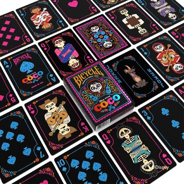 Produktbild: Bicycle Disney Coco (Designer Spielkarten, Poker, Skat...)