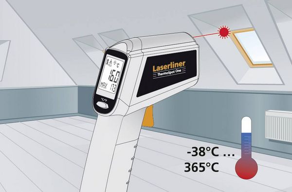Produktbild: Laserliner ThermoSpot One Infrarot-Thermometer