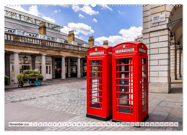 Produktbild: LONDON Magie einer Metropole (Wandkalender 2026 DIN A2 quer), CALVENDO Monatskalender