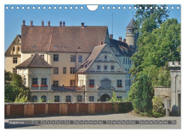 Produktbild: Burgromantik Burgen und Schl&ouml;sser in Deutschland (Wandkalender 2026 DIN A4 quer), CALVENDO Monatskalender