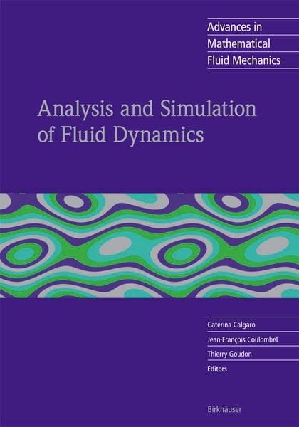 Produktbild: Analysis and Simulation of Fluid Dynamics