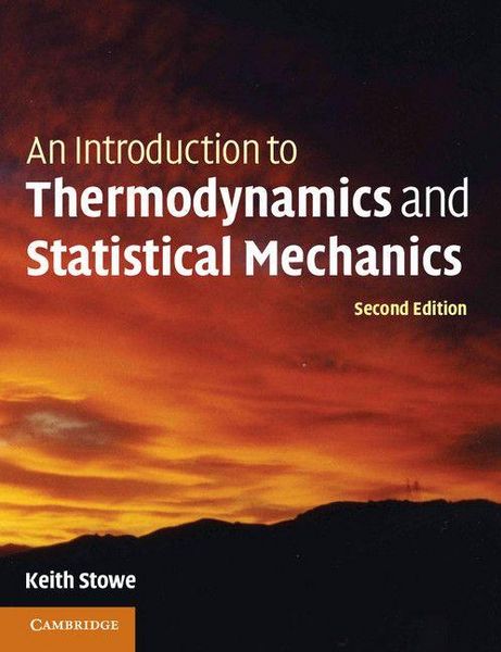 Produktbild: An Introduction to Thermodynamics and Statistical Mechanics