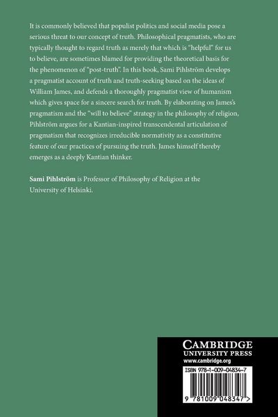 Produktbild: Pragmatist Truth in the Post-Truth Age