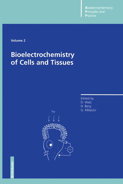 Produktbild: Bioelectrochemistry of Cells and Tissues