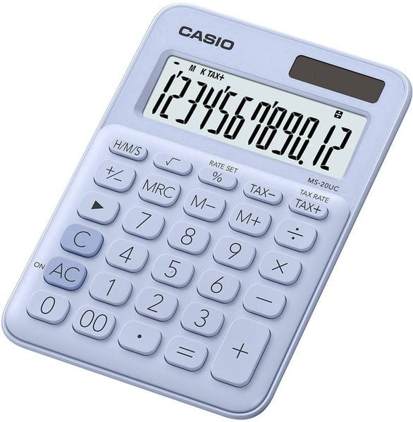 Produktbild: CASIO® Tischrechner MS-20UC, hellblau