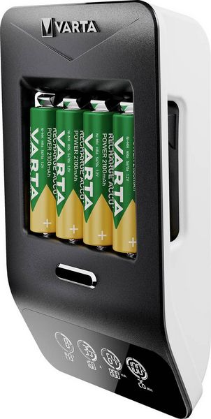 Produktbild: Varta LCD Ultra Fast Ch.+ 4x 56706 Rundzellen-Ladeger&auml;t NiMH Micro (AAA), Mignon (AA)