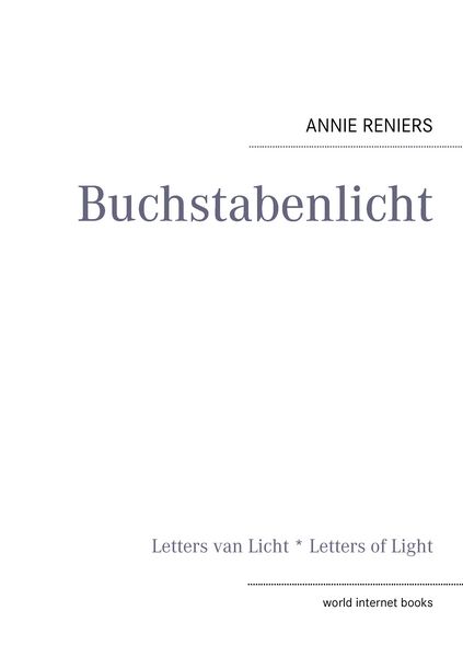 Produktbild: Buchstabenlicht