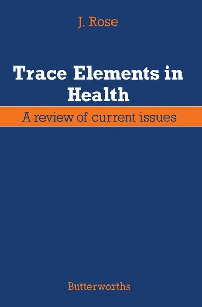 Produktbild: Trace Elements in Health