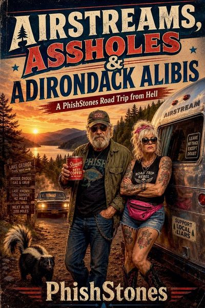 Produktbild: Airstreams, Assholes & Adirondack Alibis