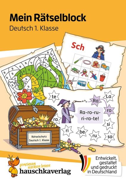 Produktbild: Mein R&auml;tselblock Deutsch 1. Klasse