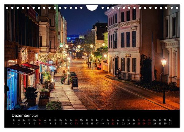 Produktbild: Berlin zwischen Tag und Nacht (Wandkalender 2026 DIN A4 quer), CALVENDO Monatskalender