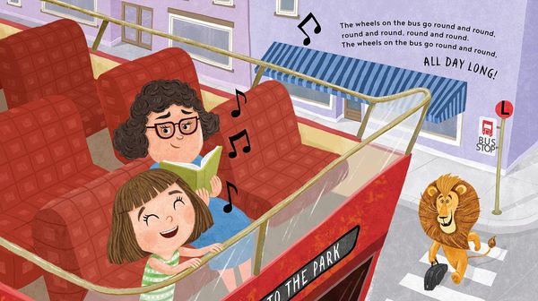 Produktbild: The Lion on the Bus