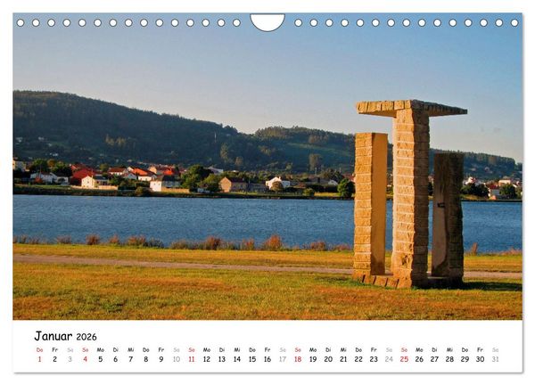 Produktbild: Jakobsweg - Camino Ingles (Wandkalender 2026 DIN A4 quer), CALVENDO Monatskalender