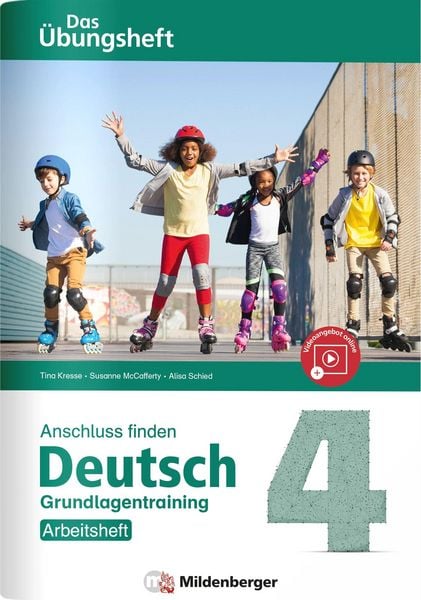 Produktbild: Anschluss finden Deutsch 4 - Das &Uuml;bungsheft - Grundlagentraining: Leseheft und Arbeitsheft