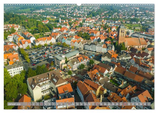 Produktbild: Ein Blick auf Bad Hersfeld (Wandkalender 2026 DIN A2 quer), CALVENDO Monatskalender