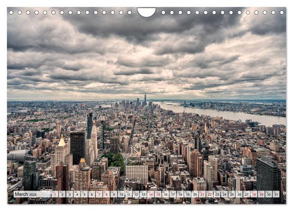 Produktbild: New York City Perspectives (Wall Calendar 2026 DIN A4 landscape), CALVENDO 12 Month Wall Calendar