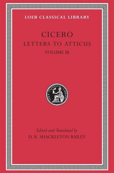 Produktbild: Letters to Atticus, Volume III