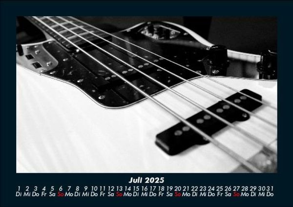 Produktbild: Musik 2025 Fotokalender DIN A5