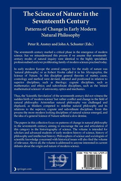 Produktbild: The Science of Nature in the Seventeenth Century