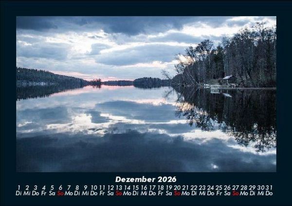 Produktbild: Die Seen der Erde 2026 Fotokalender DIN A5
