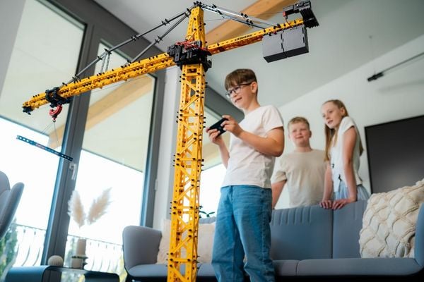 Produktbild: Fischertechnik 579438 - Liebherr High-Top EC-H Kran RC, Bausatz, 1065 Teile