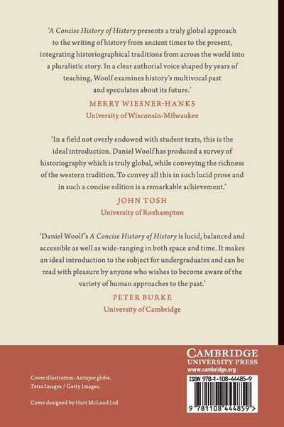 Produktbild: A Concise History of History