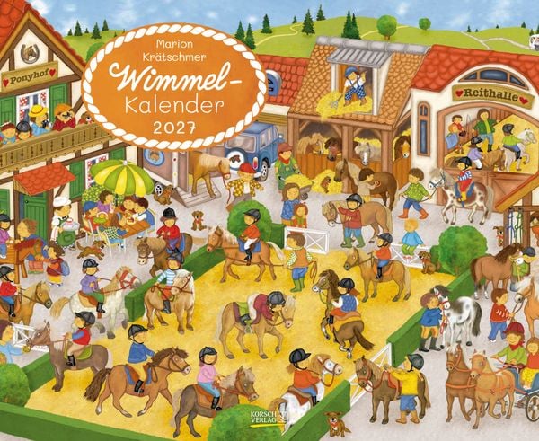 Produktbild: Wimmelkalender 2027