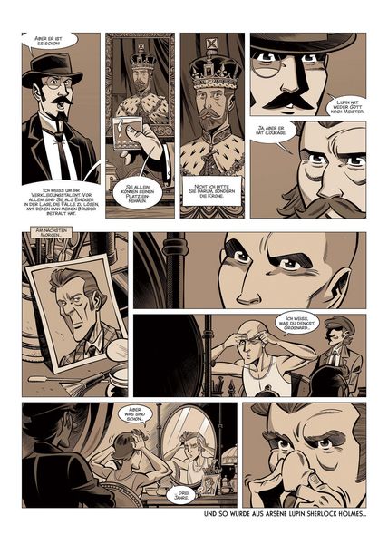 Produktbild: Ars&egrave;ne Lupin und das letzte Geheimnis von Nostradamus (Graphic Novel)