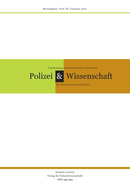 Produktbild: Zeitschrift Polizei & Wissenschaft