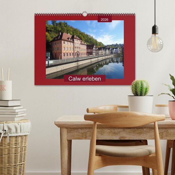 Produktbild: Calw erleben (Wandkalender 2026 DIN A3 quer), CALVENDO Monatskalender