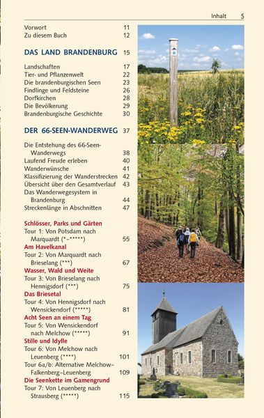 TRESCHER Reiseführer 66-Seen-Wanderung