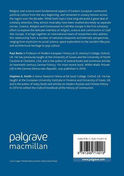 Produktbild: Science, Religion and Communism in Cold War Europe