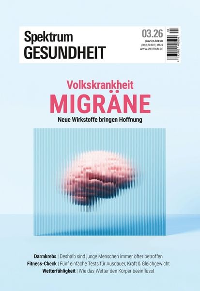Produktbild: Spektrum Gesundheit 3/2026 - Volkskrankheit Migr&auml;ne