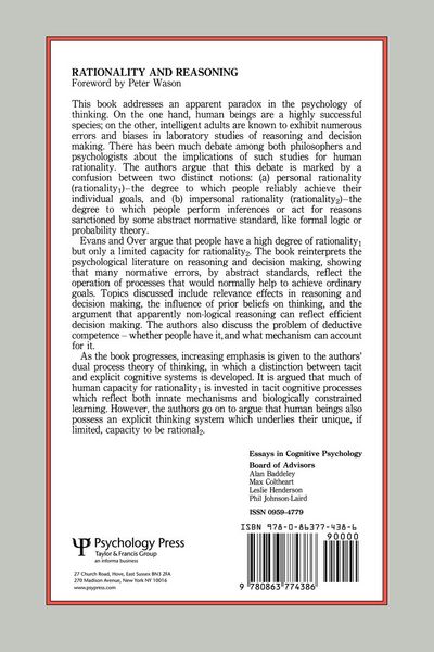 Produktbild: Rationality and Reasoning