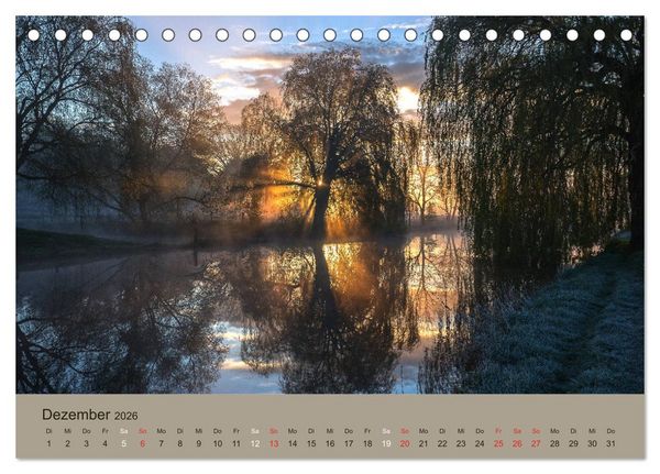 Produktbild: Lichtstimmungen im sch&ouml;nen Schleswig Holstein (Tischkalender 2026 DIN A5 quer), CALVENDO Monatskalender