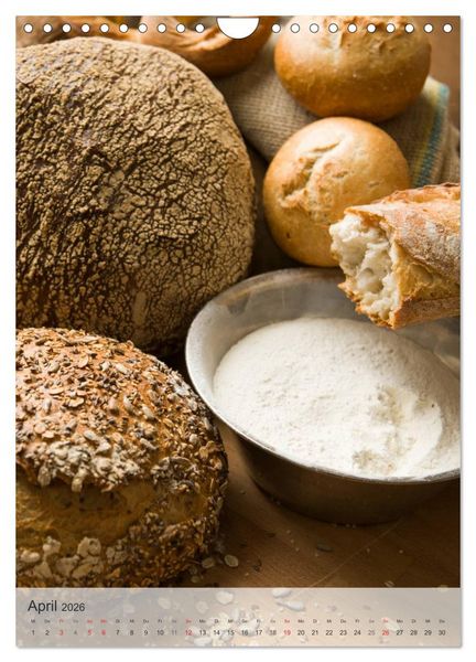 Produktbild: Emotionale Momente: Brot und Kaffee Impressionen (Wandkalender 2026 DIN A4 hoch), CALVENDO Monatskalender