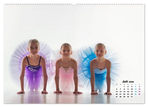 Produktbild: BALLETT - ein Hauch Magie (Wandkalender 2026 DIN A2 quer), CALVENDO Monatskalender