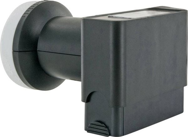 Produktbild: Schwaiger LNB4 Quad-LNB Teilnehmer-Anzahl: 4 Feedaufnahme: 40 mm mit Switch Hellgrau, Wei&szlig;
